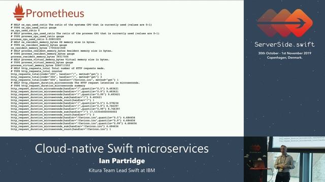 Ian Partridge - Cloud native Swift microservices смотреть онлайн