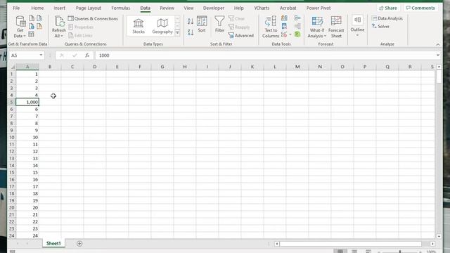 Excel Convert Numbers Stored as Text to Numbers смотреть онлайн