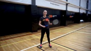 Тактика одиночной игры в бадминтоне.