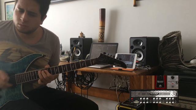 Test amp simulation iOS - Mesa Boogie (Amplitube Mesa Boogie, Bias FX, JamUp, Garageband) смотреть онлайн