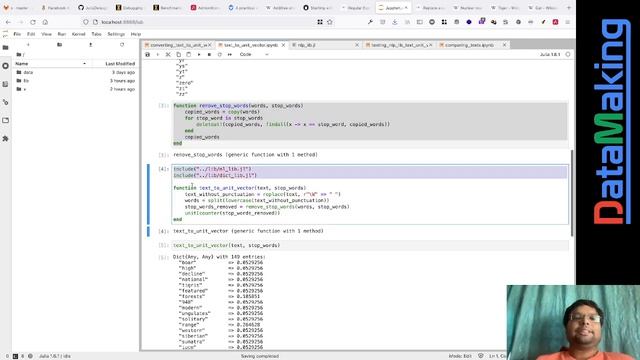 Text Similarity Comparison from Scratch using Julia смотреть онлайн