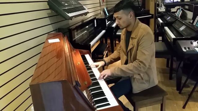 Final Fantasy X - To Zanarkand | Piano Cover At Music Store смотреть онлайн