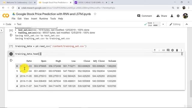 Google Stock Price Prediction with RNN and LSTM Part 1 смотреть онлайн