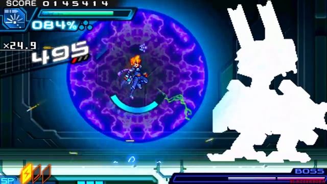 Azure Striker Gunvolt 2 - ALL BOSS BATTLES (Gunvolt) смотреть онлайн