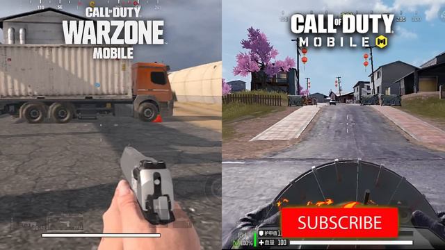 Warzone Mobile vs. Call of Duty Mobile Comparison смотреть онлайн