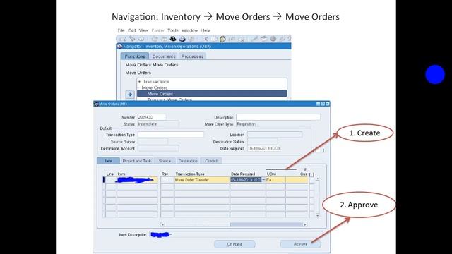 Move Order Transfer Oracle Apps смотреть онлайн