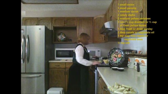 HUNGARIAN YELLOW BEAN SOUP Authentic Traditional Quick And Easy/   SÁRGA BAB LEVES