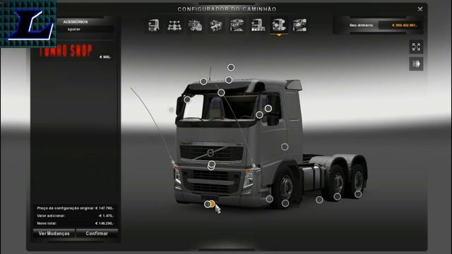 Acessórios para volvo E.T.S 1.3.1 смотреть онлайн