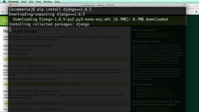 Django tutorial for beginners - 03 Start a New Project смотреть онлайн