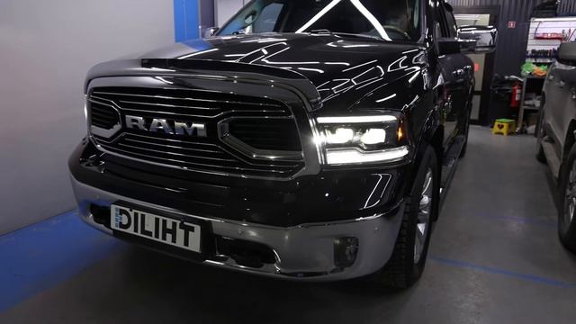Dodge RAM1500. Установка матричных модулей Diliht Triled и Novem