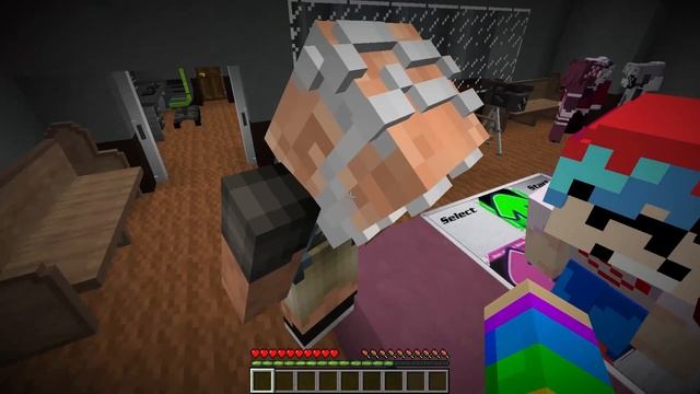 Selever vs Boyfriend in Friday Night Funkin Minecraft (FNF Mod) смотреть онлайн