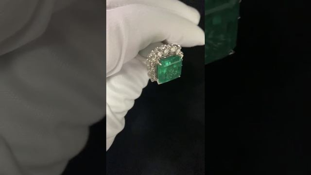 Кольцо изумруд Колумбия смотреть онлайн