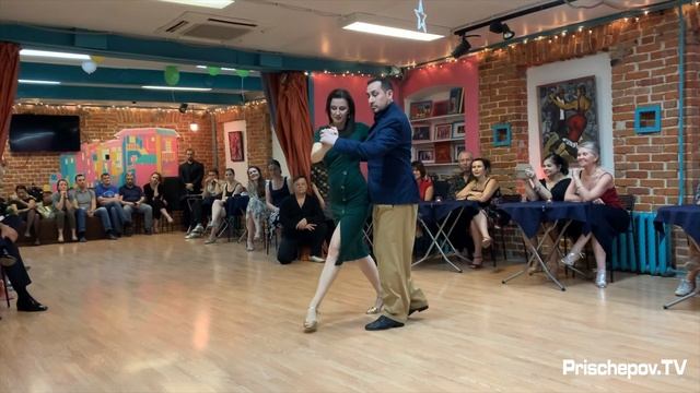 Sebastian Alzogaray & Ekaterina Nazarova, Милонга Sueño Azul 07.11.2019 смотреть онлайн