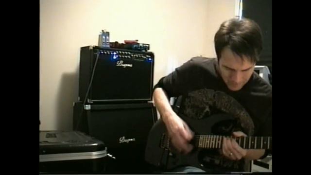 Playing Ibanez RG1570 And Bugera 333xl Amp.avi