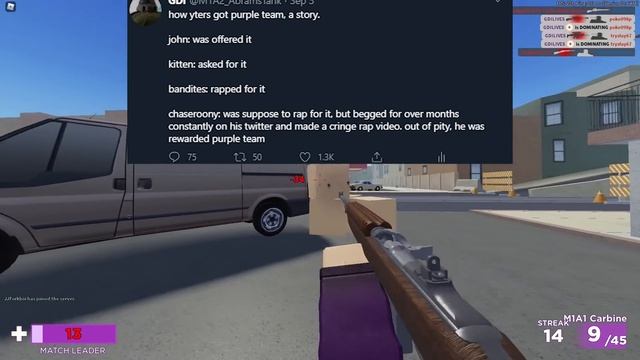 how to get purple team in arsenal.. | ROBLOX смотреть онлайн