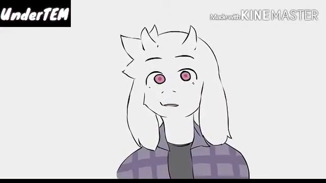 Asriel-Frisk (animate comics) Undertale // Nany Mejía y UnderTEM смотреть онлайн
