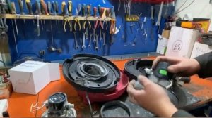 Замена эл. двигателя в пылесосе Зубр ПУ-30-1400 М3 в сервисном центре Энтузиаст-сервис