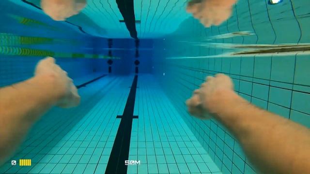 Pool closed? Try the Swim Simulator смотреть онлайн
