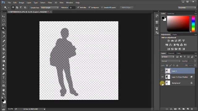 How To Cast Shadow in Photoshop смотреть онлайн