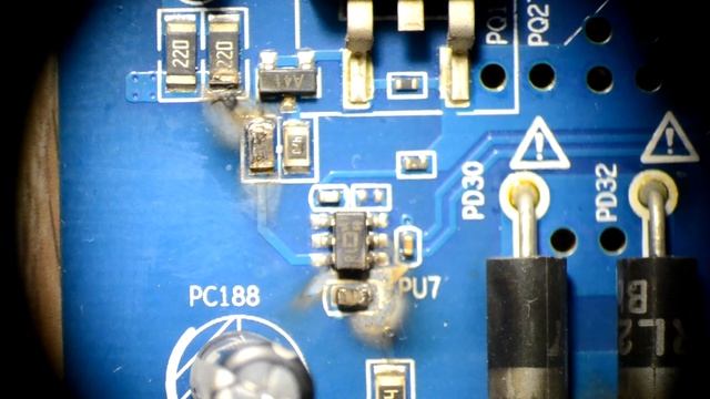 Не включается телевизор / Сгорел блок питания после грозы / ЖК STARWIND SW-LED39R301BT2 смотреть онлайн