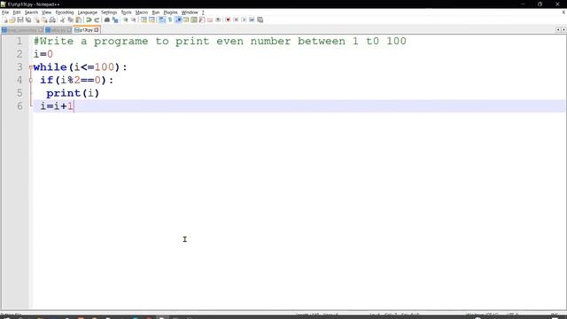 How to print even numbers from 1 - 100 using while loop in PYTHON!! смотреть онлайн