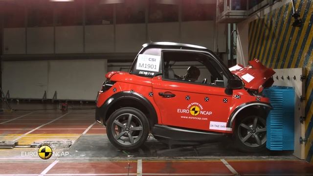 tazzari zero crash test by euroncap good car ⭐⭐⭐⭐⭐⭐ смотреть онлайн