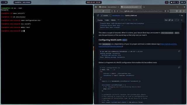 Secure Boot On NixOS - Lanzaboote смотреть онлайн