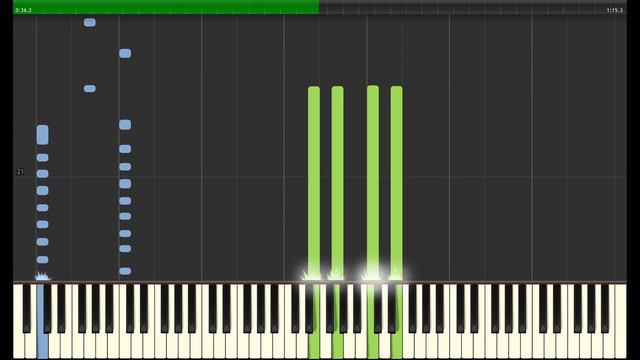 Also Sprah Zarathustra - Richard Strauss - Piano Tutorial + Sheet music смотреть онлайн