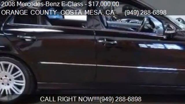 2008 Mercedes-Benz E-Class E350 4dr Sedan for sale in ORANGE смотреть онлайн