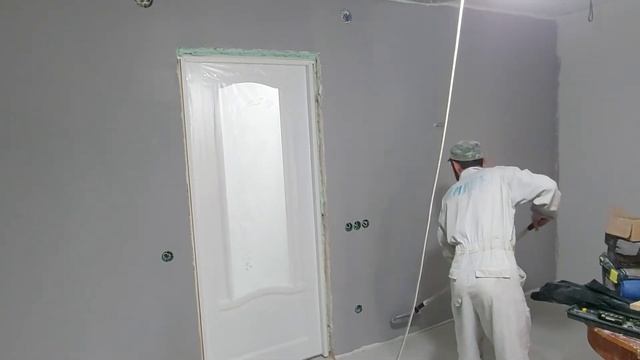 Окрашивание стен вручную. смотреть онлайн