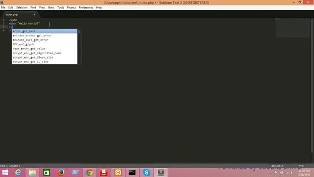 How to write Your First PHP code and Run IT. смотреть онлайн