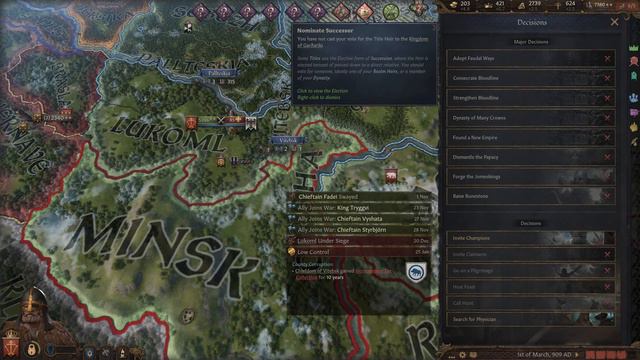 Crusader Kings 3: Duchy of Novgorod - Expanding our realm and a new King of Novgorod смотреть онлайн