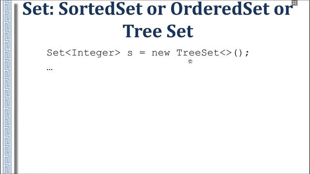 Algorithms 1.3.3 Set, Map, Dictionary. Sorted Set. Binary Search Tree Implementation. смотреть онлайн