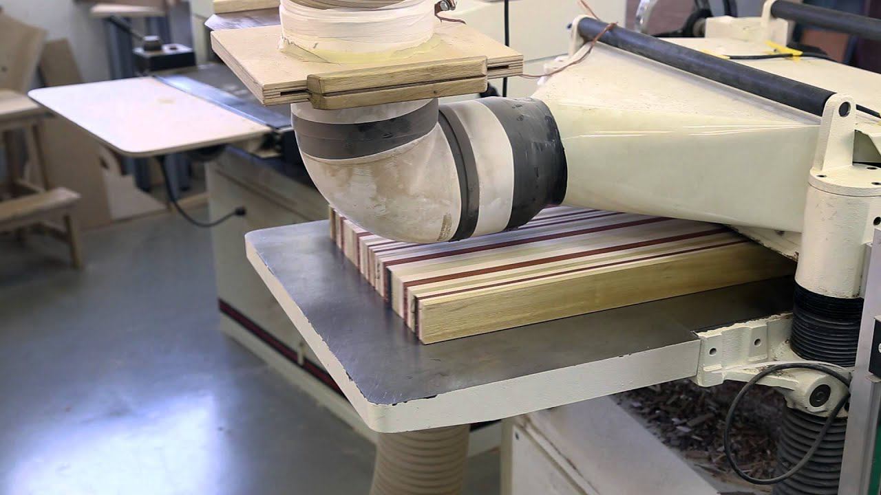 Making a "Multicolor Butterfly" 3D end grain cutting board смотреть онлайн