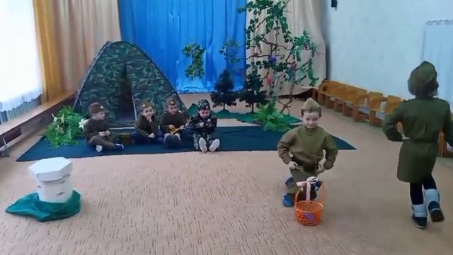 Сюжетный танец военной тематики "Смуглянка"/Детский сад "Дюймовочка"/Дзержинское, февраль 2023 г. смотреть онлайн