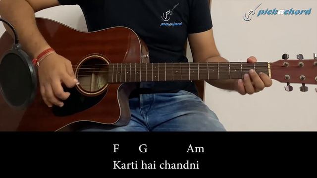 Tere Bin | Bas Ek pal (2006) | Guitar Chords | Playthrough | Pickachord смотреть онлайн