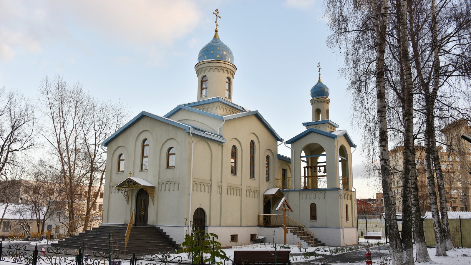 Online-трансляция церемонии освящения храма в честь иконы Божией Матери «Всех скорбящих Радость» смотреть онлайн