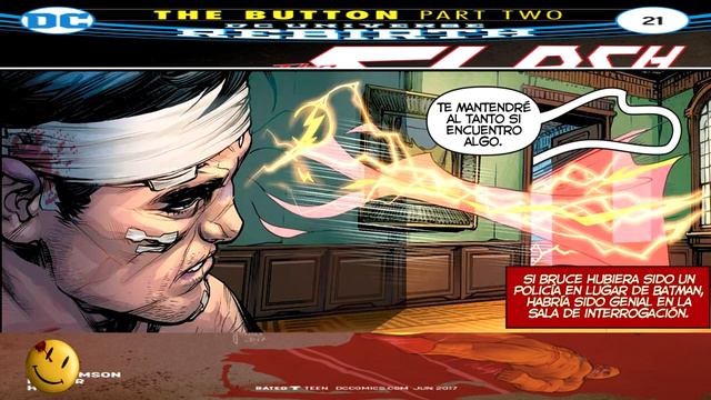 [DC REBIRTH] THE FLASH # 21 [ESP] 2017 THE BUTTON PARTE 2 смотреть онлайн