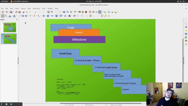 How To: Mount iPhone 7 In Antergos Gnome - My First Bash Script смотреть онлайн
