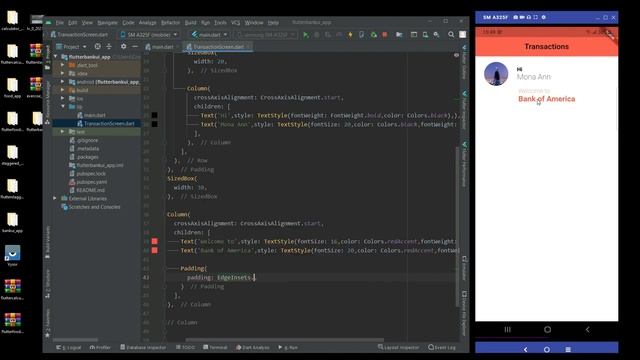 Flutter Banking App - Flutter 2 Tutorial for Beginners using Dart Programming Language - Bank Ui Ap смотреть онлайн