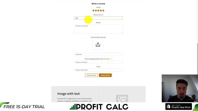 How to Add Reviews Stars on Under Product Name Shopify смотреть онлайн
