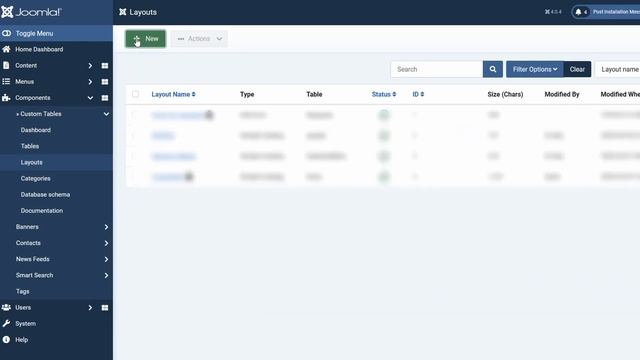 Custom Tables - Joomla! extension. смотреть онлайн
