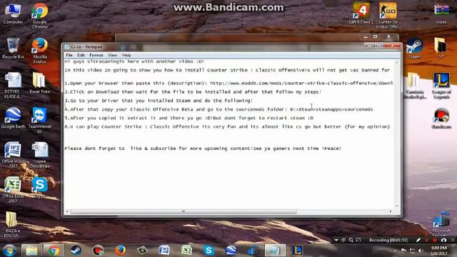 How to install Counter Strike:Classic Offensive | Easy 100 % Working *2017* смотреть онлайн