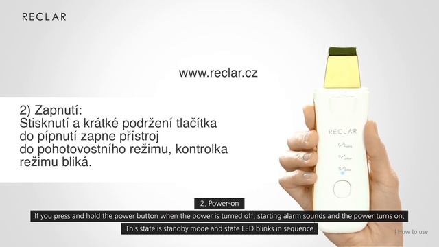 RECLAR popis přístroje смотреть онлайн