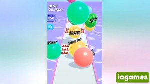 BALL RUN 2048 — INFINITY ∞ Up To '16 KP' (K-P-iLLION, Max Level,  Gameplay)