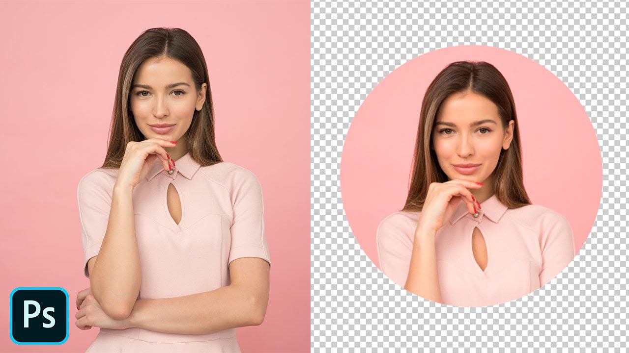 Как сделать круглое фото для аватарки в фотошопе. Уроки фотошопа смотреть онлайн