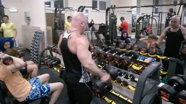 2018.03.19. Накачка трицепса и бицепса