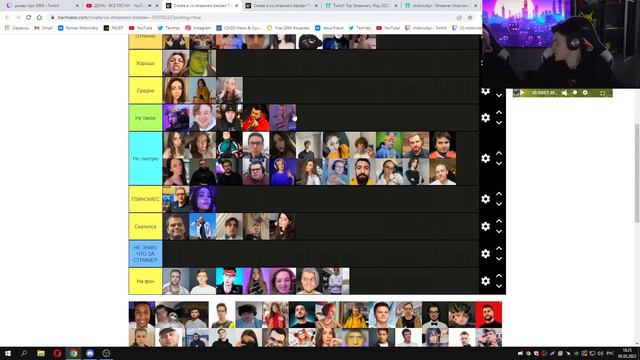 SHADOWKEK И МОКРИВСКИЙ СОСТАВЛЯЮТ ТИР ЛИСТ СТРИМЕРОВ