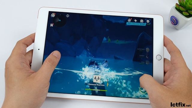iPad 10.2 inch (2020) test game Genshin Impact | Apple A12 смотреть онлайн