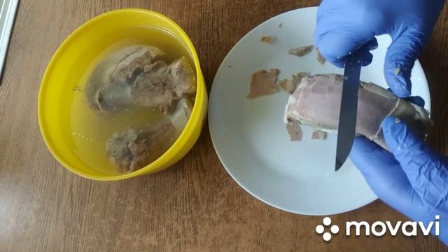 Маринованный свиной язык! Неимоверно вкусно . Съедается всегда первым! смотреть онлайн